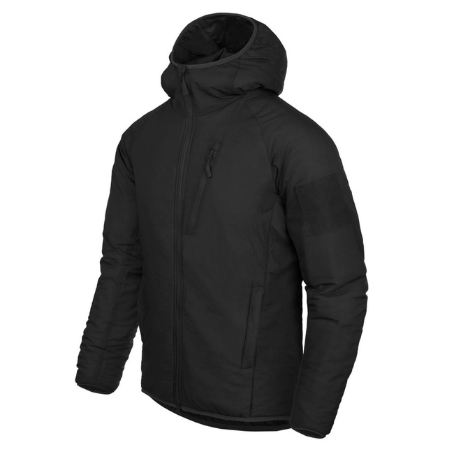 JACKET WITH HOOD - WOLFHOUND® - CLIMASHIELD® APEX - Helikon-Tex® - BLACK
