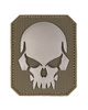 OD PVC SKULL 3D PATCH W. HOOK & LOOP CLOSURE