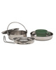 COOK SET STAINLESS STEEL 1 PERSON