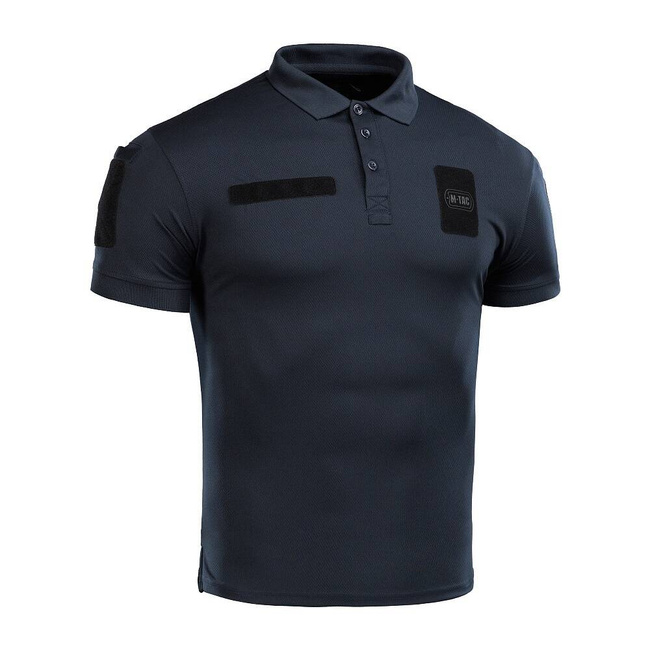 Elite Tactical Coolmax Polo T-Shirt - Navy Blue - M-TAC