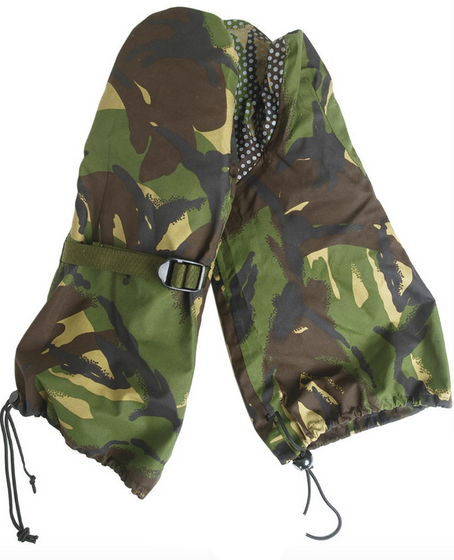 British Camo Goretex® Mittens Lined Used