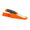KNIFE WITH SERRATED BLADE - COMPANION F - STAINLESS STEEL - MORAKNIV® - ORANGE