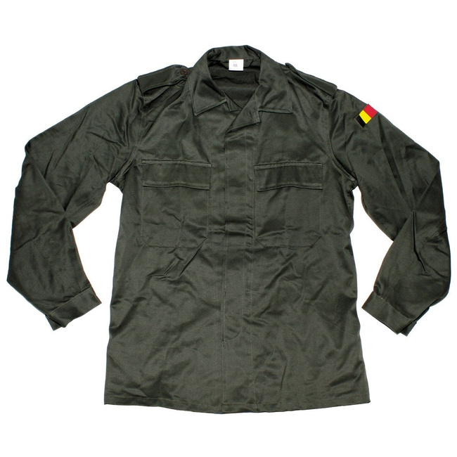 Belg. Field Shirt, OD green, like new