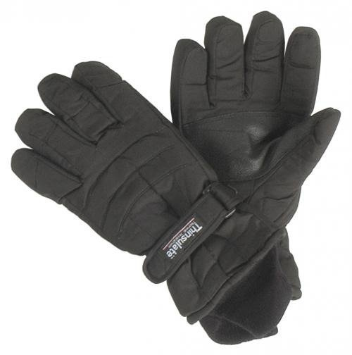 GLOVES ´THINSULATE´ FINGER BLACK