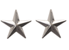 US 1 Star Gen Silver Rank Insignia