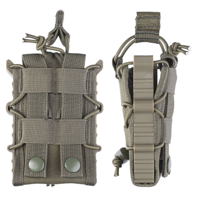 INDIVIDUAL TOP OPENING MAGAZINE POUCH SINGLE - OD - MIL-TEC