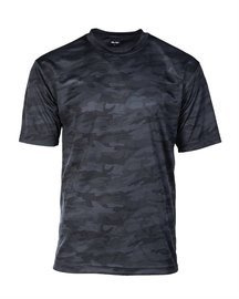 MESH T-SHIRT - DARK CAMO - MILTEC