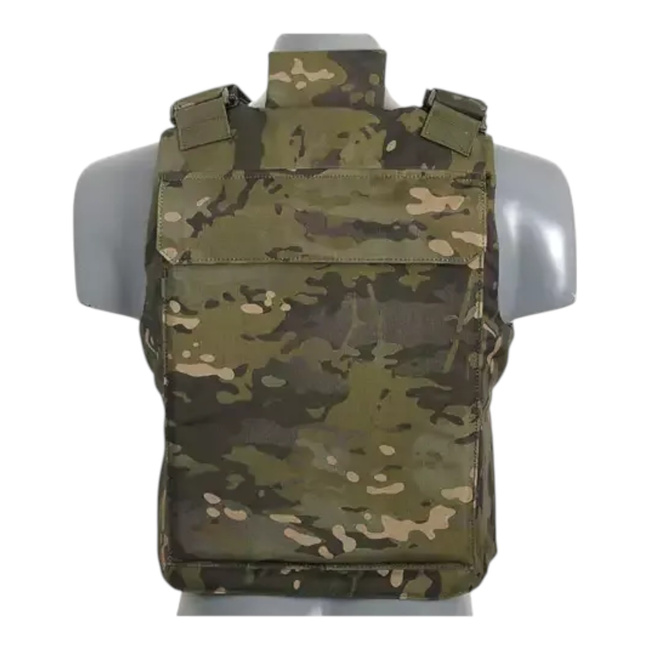 Standard Tactical Vest with Soft Dummy Ballistic Inserts - Delta Soft Body Armor - MT Camo - 8FIELDS