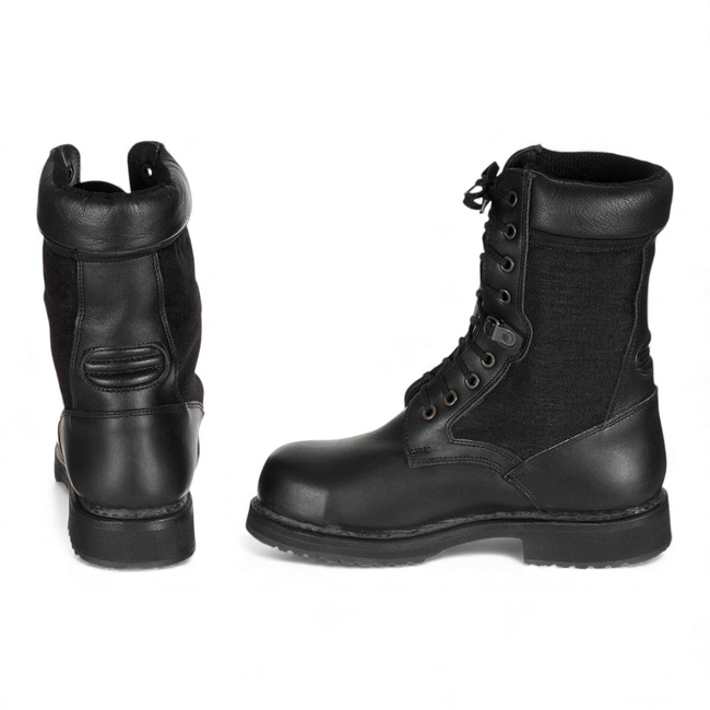 Tactical Winter Boots with Protective Toe Cap - Kanady - Italian Army Military Surplus - Black - Like New