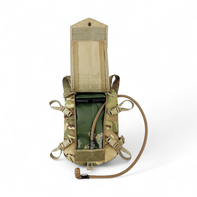 Insulated Hydration Pack – Rider – TPU Bladder – British Army Military Surplus UK – MTP Camo – 3L – Used