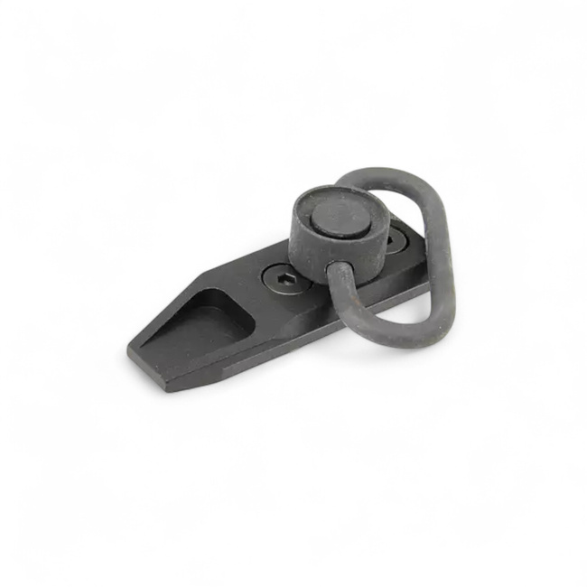 Quick detachable sling mount with pivot for Key-Mod handguard - Black - Big Dragon