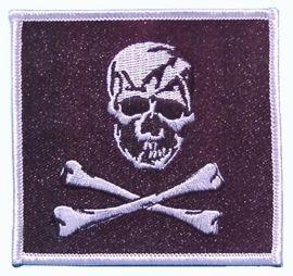 PATCH JOLLY ROGER 85 x 80 MM