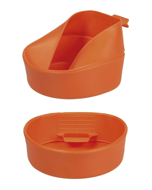 COLLAPSIBLE CUP - FOLD-A-CUP - ORANGE - 600 ML