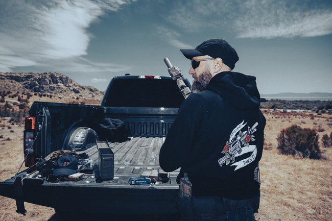 Unisex hoodie Come and take it - Mid Grey Melange - Helikon