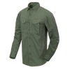 DEFENDER MK2 SHIRT LONG SLEEVE® - POLYCOTTON RIPSTOP - OLIVE GREEN - HELIKON
