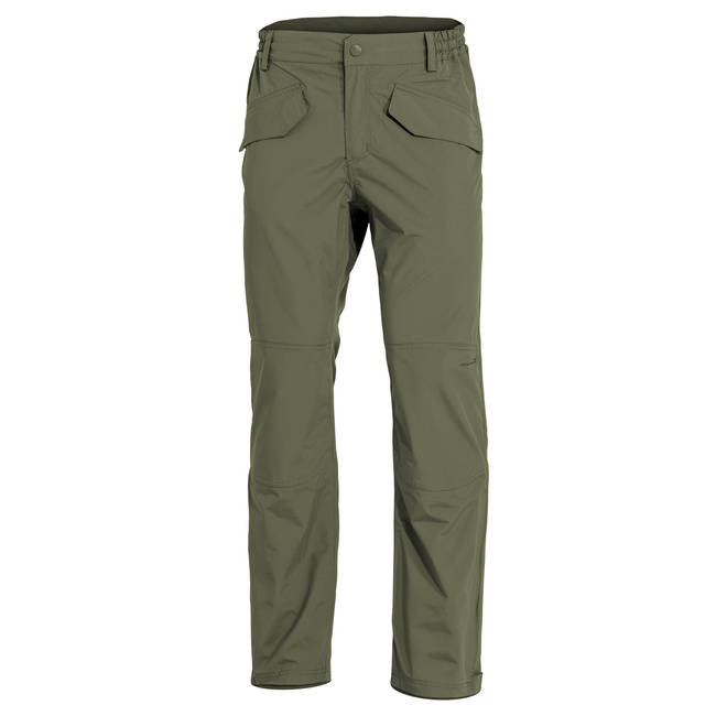 RAIN PANTS - "YDOR" - PENTAGON® - CAMO GREEN - LENGTH 32″
