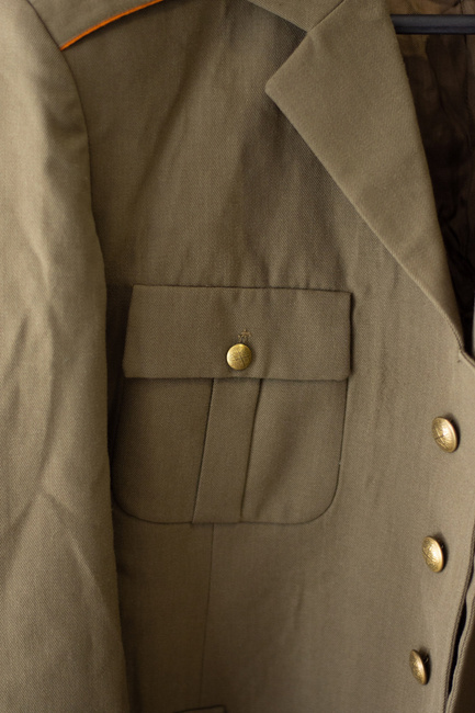Uniform jacket - Romanian military surplus - Khaki - Used