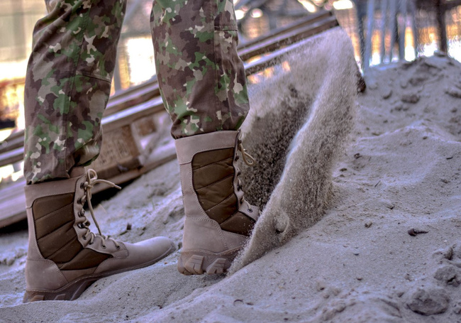 TACTICAL BOOTS - EXTREME EVOLUTION - DESERT BROWN