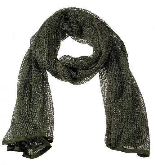 NET SCARF 190 x 90 CM OLIVE