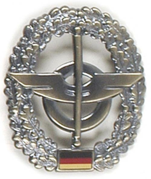 GENUINE GERMAN ARMY METAL BERET BADGE NACHSCHUB