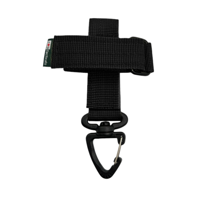 MOLLE Glove Holder with Carabiner - JB Tacticals - Black