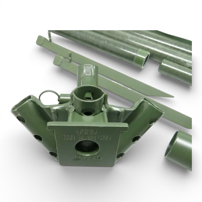 Camouflage Net Support Equipment - German Army Military Surplus - OD Green - In Good Condition