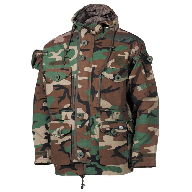 COMMANDO JACKET SMOCK - RIP-STOP - WOODLAND