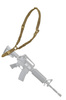 TACTICAL ASSAULT SLING - WITH 1 ATTACHMENT POINT - DEFCON 5® - COYOTE TAN