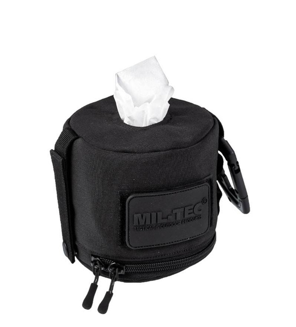 MOLLE TISSUE CASE - Mil-Tec - BLACK