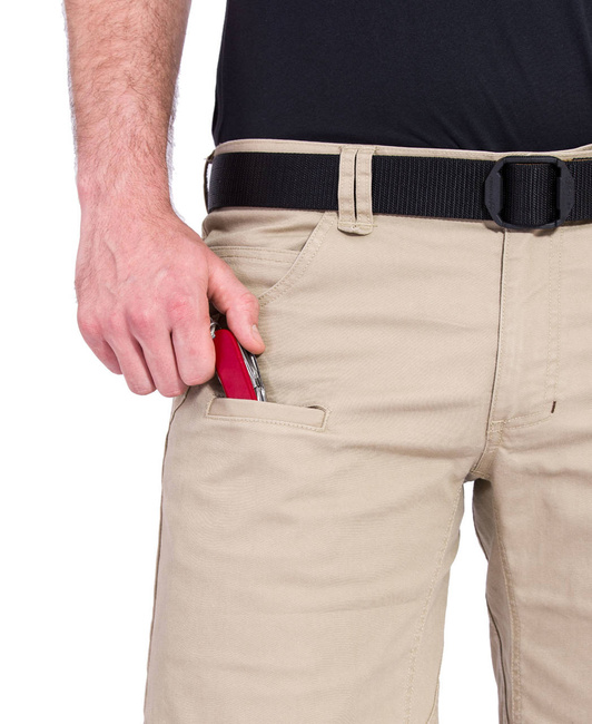 SHORTS - "ROGUE HERO" - Pentagon® - BLACK