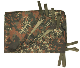 POLYESTER TARPAULIN WITH HANGING LOOPS - 300 x 220 CM - Mil-Tec - FLECKTARN