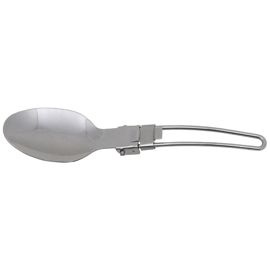 Spoon, foldable, stainless steel