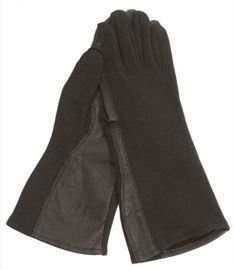 US Black FLAME-RETARDENT PILOT GLOVES