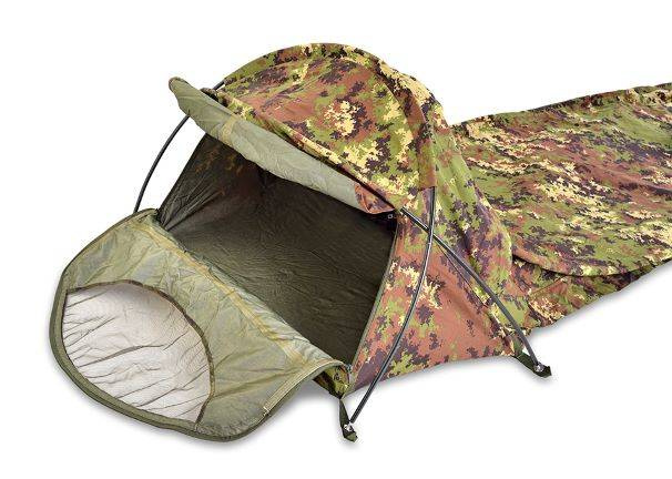 BIVI TENT WITH COMPRESSION BAG - ITALIAN CAMO - DEFCON 5