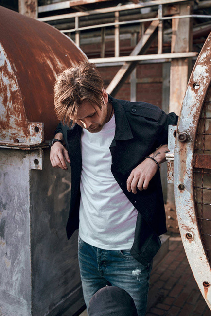 Shirt US Hemd 1/1 Arm black