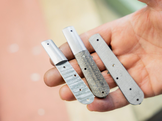 DAMASCUS KNIFE BARLOW M4 SHERMAN - BOKER