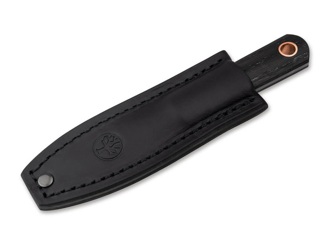 FIXED BLADE KNIFE - BARLOW BFF DAMASC - BROWN