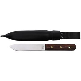 BW Sailors knife, wooden handle, sheath