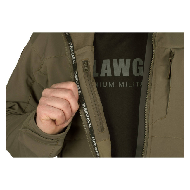 RAPAX SOFTSHELL JACKET - SWAMP - CLAWGEAR