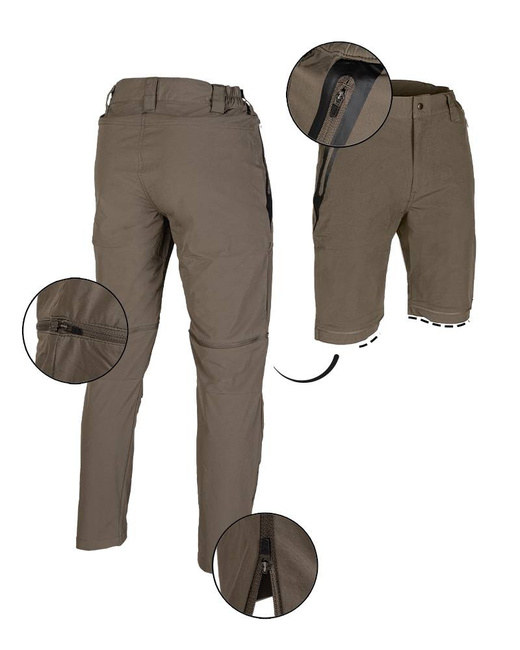 ZIP-OFF PANTS PERFORMANCE - RANGER GREEN