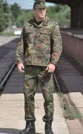 Field jacket - German Flecktarn camouflage - Miltec