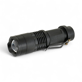 Aluminium Mini LED Flashlight - Black