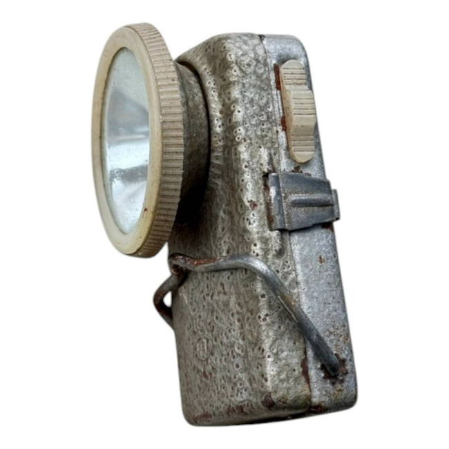 ELBA FLASHLIGHT - ROMANIAN ARMY MILITARY SURPLUS - DIFFERENT COLORS AND TEXTURES - USED