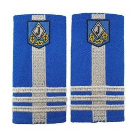 Embroidered gendarmes colonel IGJR (custom message)
