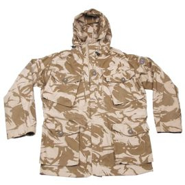GB JACKET - "SMOCK" - WINDPROOF - DPM DESERT - MILITARY SURPLUS - USED