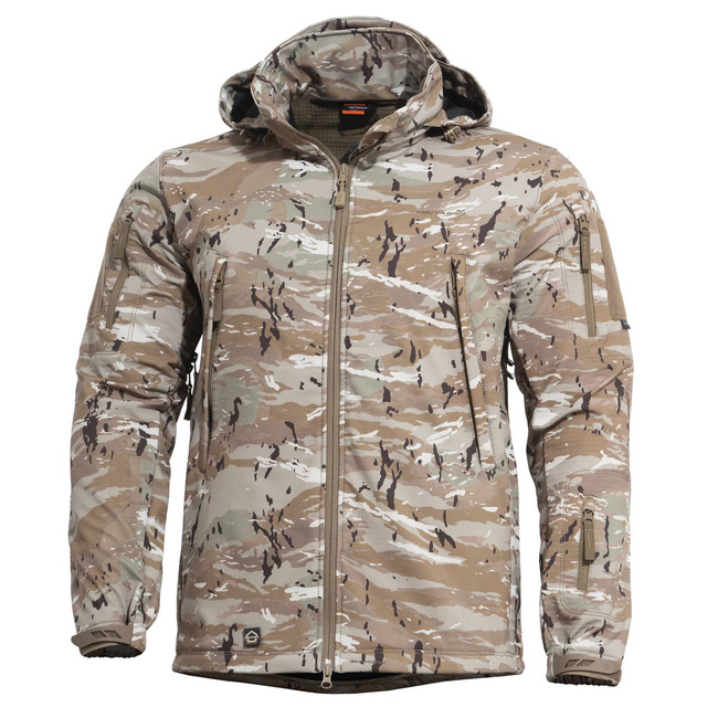 WATERPROOF RAIN JACKET - ARTAXES SOFTSHELL - PENTAGON - PENTACAMO