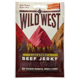 WILD WEST BEEF JERKY JALAPENO 70G - MFH