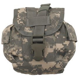 COVER FOR 1 LITRE US BOTTLE - MOLLE II - AT DIGITAL CAMO - MILITARY SURPLUS US ARMY - LIKE NEW