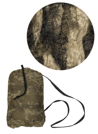 ′BASIC′ 300X200CM ′ANTI FIRE′ GHILLIE COVER
