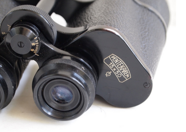 Carl Zeiss 15x50 Binocular - Carl Zeiss lenses with leather case included